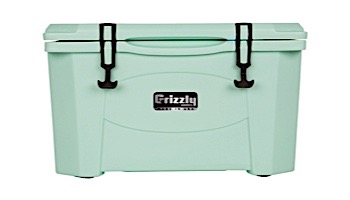 Grizzly Coolers 40 Quart Cooler with BearClaw Latches and Molded-in Heavy Duty Handles | Sea Foam Green | IRP-9080-SG