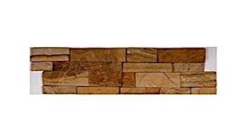 Natural Stone Ledger Panel 6x24 | Honey Wheat | Sandstone
