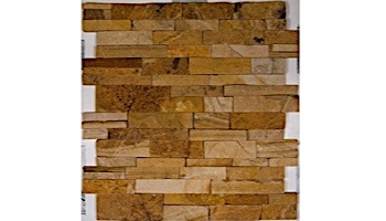 Natural Stone Ledger Panel 6x24 | Honey Wheat | Sandstone