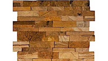 Natural Stone Ledger Panel 6x24 | Honey Wheat | Dressed Sandstone