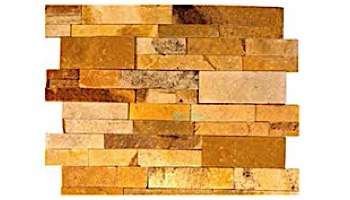 Natural Stone Ledger Panel 6x24 | Honey Wheat | Dressed Sandstone