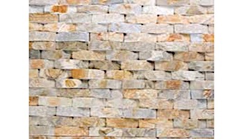 Natural Stone Ledger Panel 6x24 | Desert Gold | Quartzite