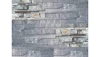 Natural Stone Ledger Panel 6x24 | Ostrich Grey | Quartzite