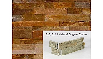 Natural Stone Dogear Corner | Desert Gold | Quartzite