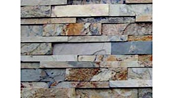 Natural Stone Ledger Panel 6x24 | Indian Autumn | Slate