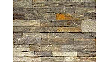 Natural Stone Ledger Panel 6x24 | Sage Green | Quartzite