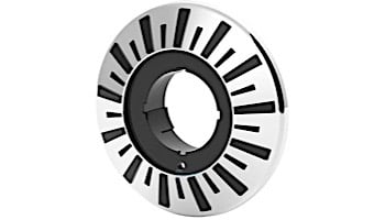 Brilliant Wonders 1.5" LED Light Faceplate Stainless Steel | Dark Gray Accent | 25503-517-220