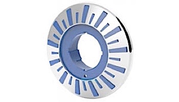 Brilliant Wonders 1.5" LED Light Faceplate Stainless Steel | White Accent | 25503-510-220