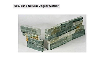 Natural Stone Dogear Corner | Ocean Mist | Slate