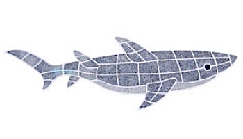 AquaStar Swim Designs Shark Pre-Filled Frame | F2010-01