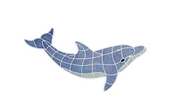 AquaStar Swim Designs Large Dolphin Pre-Filled Frame | F2016-01