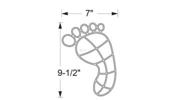 AquaStar Swim Designs Medium Footprint Pre-Filled Frame | Set of 2 | F2020-01