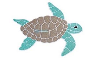 AquaStar Swim Designs Small Turtle Pre-Filled Frame | F2022-01