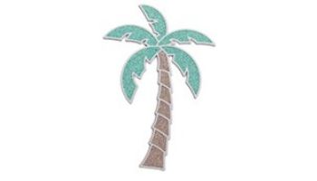 AquaStar Swim Designs Small Palm Tree Pre-Filled Frame | F2026-01