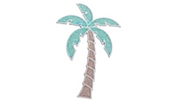AquaStar Swim Designs Small Palm Tree Pre-Filled Frame | F2026-01