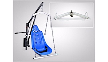 Aqua Creek Hard Seat Option with Chains for EZ 2, Power EZ 2 & Super Power EZ Lifts | F-0320HSO-4C