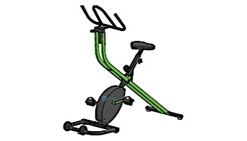 Aqua Creek Tidalwave Pool Bike | Green | F-TWPB-GRN