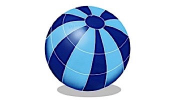 Artistry In Mosaics Beach Ball Blue Mosaic | 11" | BBABLUM