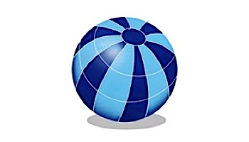 Artistry In Mosaics Beach Ball Blue Mosaic | 11" | BBABLUM