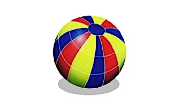 Artistry In Mosaics Beach Ball Multi Color with Shadow Mosaic | 9" | BBSMCOS