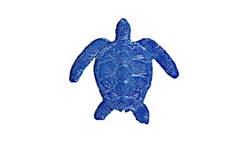 Artistry In Mosaics Loggerhead Turtle Mosaic | Blue - 6" x 6" | TLOBLUB