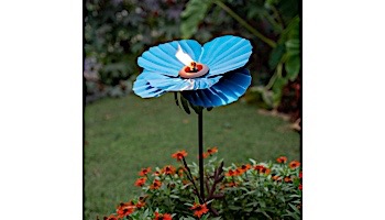 Desert Steel Himalayan Poppy Garden Torch | 409-005