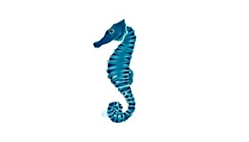 Artistry In Mosaics Seahorse Mosaic | Tan - 6" | SHOTANB