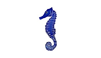 Artistry In Mosaics Seahorse Mosaic | Blue - 6" | SHOBLUB