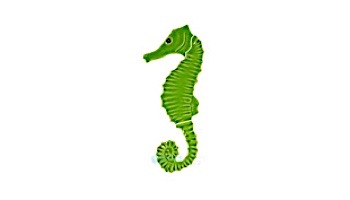 Artistry In Mosaics Seahorse Mosaic | Lime - 6" | SHOLIMB