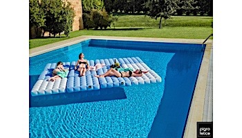 Pigro Felice Modul'Air Inflatable Base Pool Float | Azur Blue | 921987-AZURBLUE