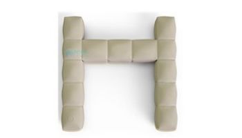 Pigro Felice Modul'Air Inflatable Armchair Backrest | Sand | 921988-SAND