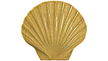 Artistry In Mosaics Seashell Mosaic | Tan - 5" | SSHTANB