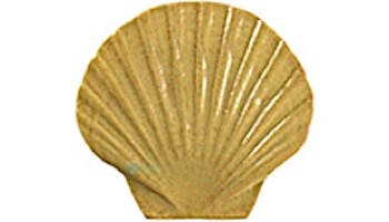 Artistry In Mosaics Seashell Mosaic | Tan - 5" | SSHTANB