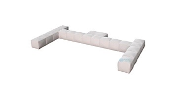 Pigro Felice Modul'Air Inflatable Sofa Backrest | Matte White | 921989-MWHITE