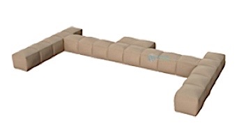 Pigro Felice Modul'Air Inflatable Sofa Backrest | Aquamarine Green | 921989-AGREEN