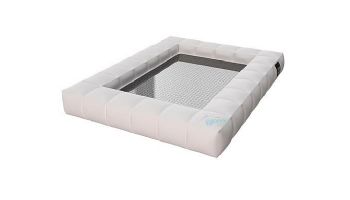 Pigro Felice Modul'Air Premium Inflatable Double Floating Hammock | Matte White | 921990-MWHITE