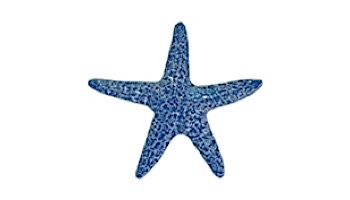 Artistry In Mosaics Starfish Mosaic | Aqua - 5" | STAAQUB