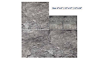 National Pool Tile Firestone 12x24 Series | Gray | FRST-GRAY1224