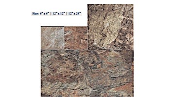 National Pool Tile Firestone 12X12 Series | Multi Color | FRST-MULTI1212