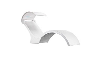 Ledge Lounger Signature Collection Chaise Shade | Cloud Frame - White Fabric Stock Color | LL-SG-C-SH-CD-STD-4634