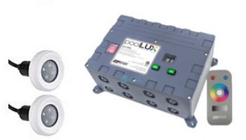SR Smith PoolLUX Premier Lighting Control System with Remote | Includes 3 Treo Light Kit | 3TR-pLX-PRM