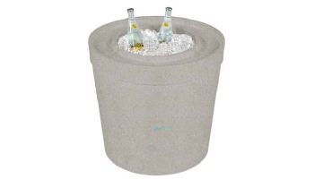 Ledge Lounger Signature Collection Ice Basin Side Table without Lid | Sandstone | LL-SG-IB-SS