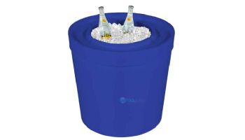 Ledge Lounger Signature Collection Ice Basin Side Table without Lid | Dark Blue | LL-SG-IB-DB