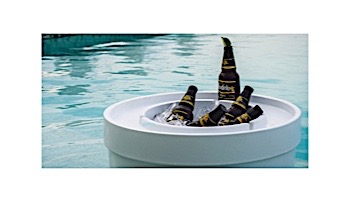 Ledge Lounger Signature Collection Ice Basin Side Table without Lid | Cloud | LL-SG-IB-CL