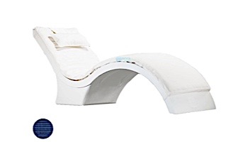 Ledge Lounger Signature Collection Chaise Deep Cushion with Pillow | Standard Color Pacific Blue | LL-SG-CD-CP-STD-4601