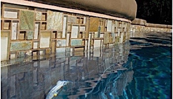 National Pool Tile Fusion Mosaic Quartz with Glass Tile | Beige | FS-BEIGE
