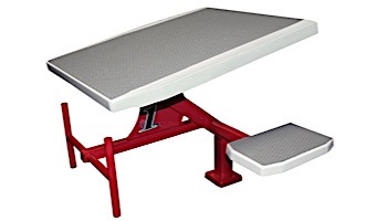 SR Smith Velocity Single Post Standard Starting Platform with Sand Tread and Track Start | VELO-TS-SA