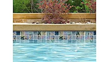 National Pool Tile Lightwaves Glass Tile | Sea Green 2x2 | LWV-SEA GREEN2x2