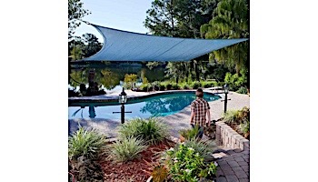 Coolaroo® Coolhaven Square Shade Sail | 12x12 Foot Sapphire | 473839