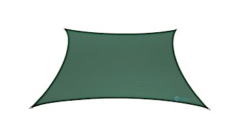 Coolaroo Coolhaven Square Shade Sail | 12x12 Foot Heritage Green | 473815